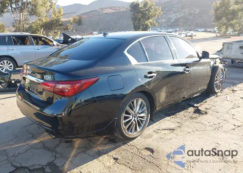 2019 Infiniti Q50 3.0T Luxe from USA, damaged, VIN JN1EV7AP2KM512966